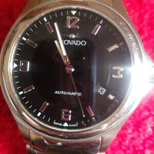 TIMELESS! Movado Botelo Automatic Men's Watch AUTHENTIC Good Condition